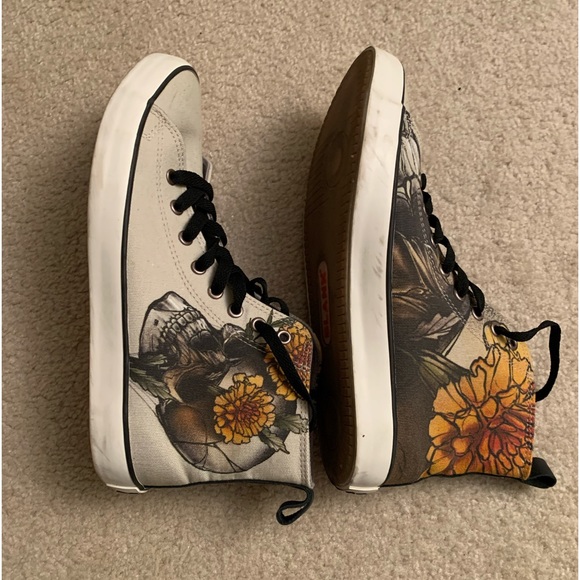 Blanx High Tops Designed by Alan Daniel Perez Mictlan Size 9.5 - Picture 5 of 11